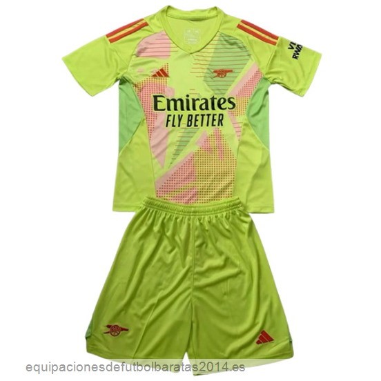 Nuevo Portero Conjunto De Hombre Arsenal 24/25 Amarillo Baratas